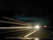 autostrada notte